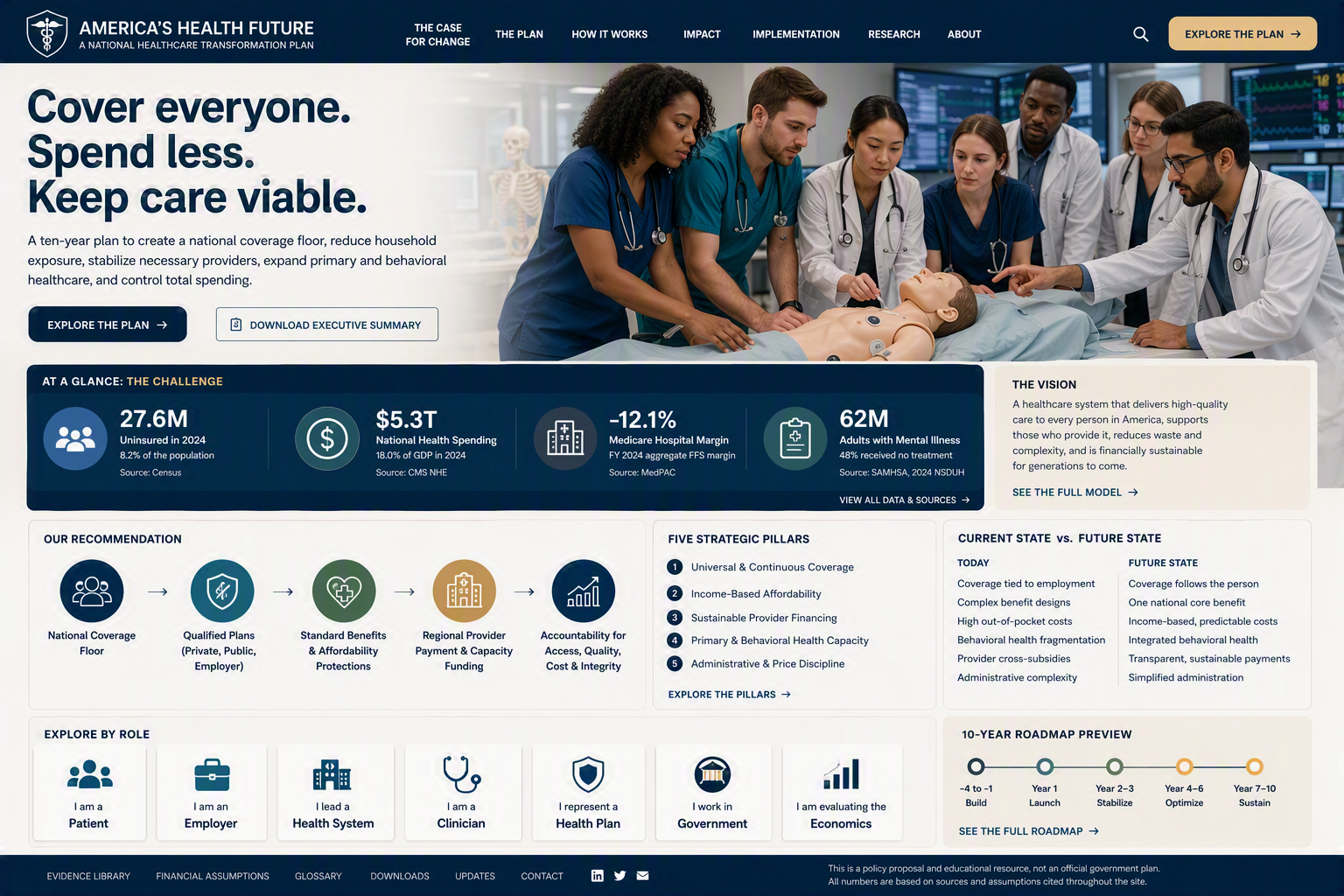 Editorial healthcare illustration